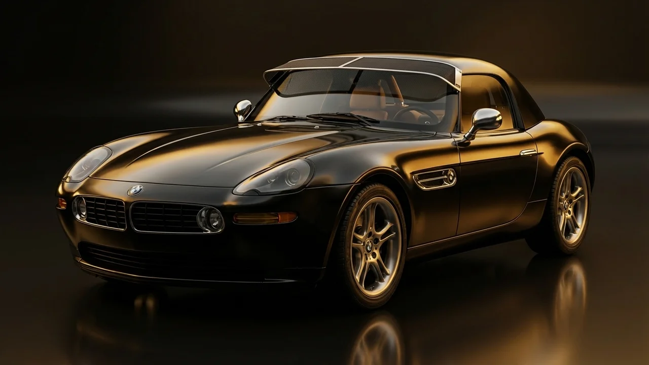 BMW Z8 Car Windscreen Sunvisor - 1