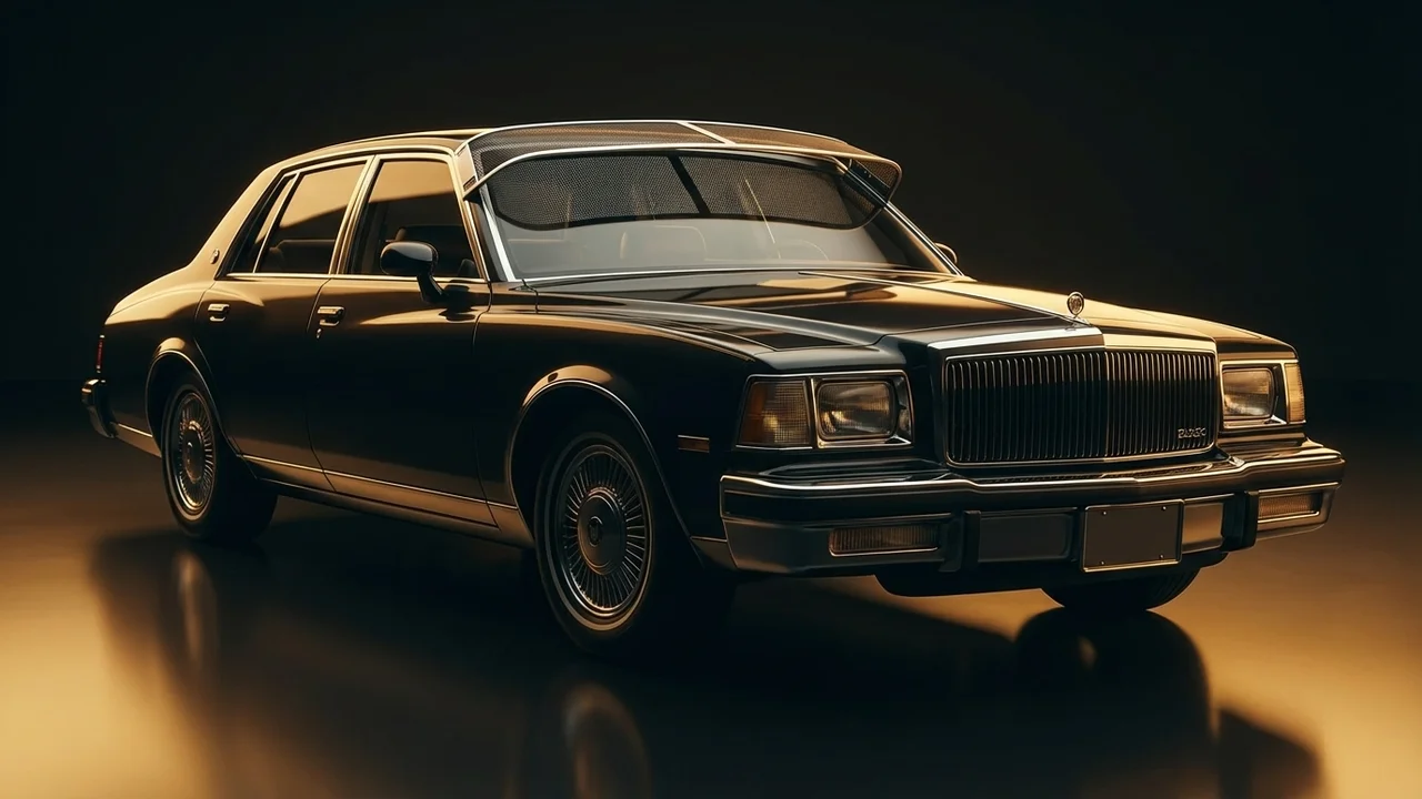 Buick Centurion Car Windscreen Sunvisor - 1