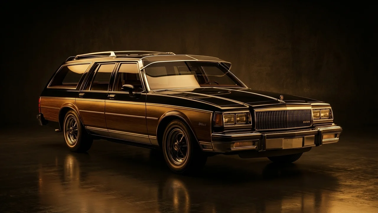 Buick Estate Wagon Car Windscreen Sunvisor - 1