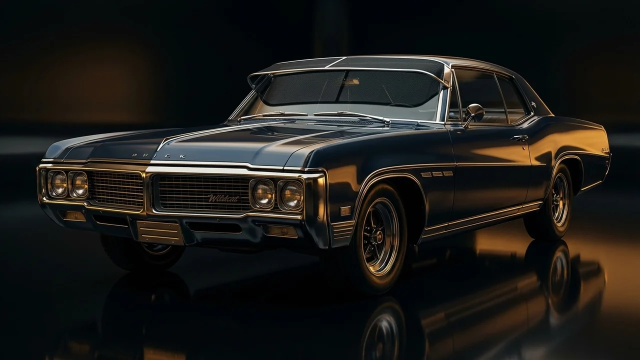 Buick Wildcat Car Windscreen Sunvisor - 1