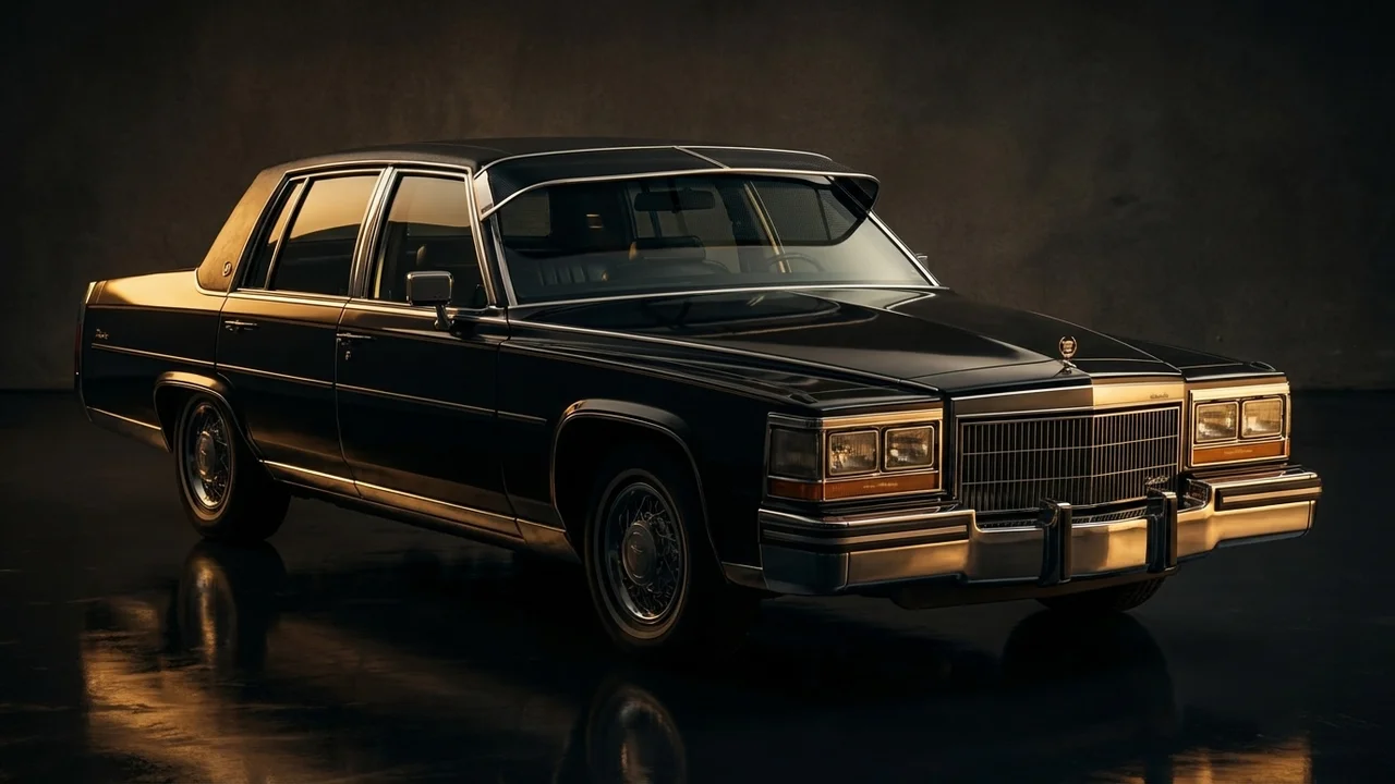 Cadillac Brougham Car Windscreen Sunvisor - 1