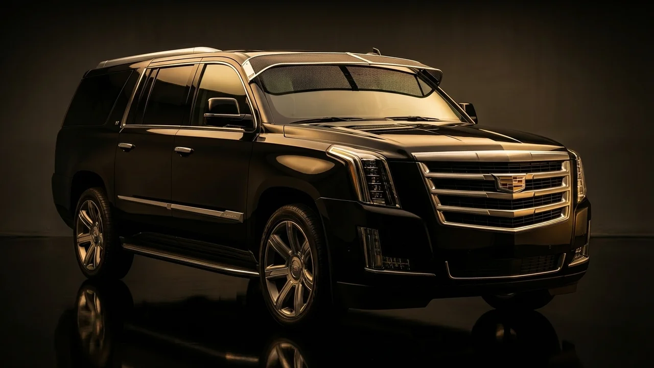 Cadillac Escalade ESV Car Windscreen Sunvisor - 1