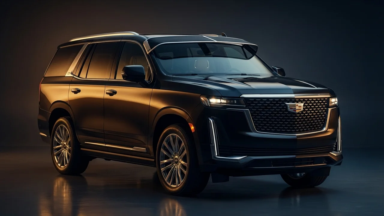 Cadillac ESCALADE IQL Car Windscreen Sunvisor - 1