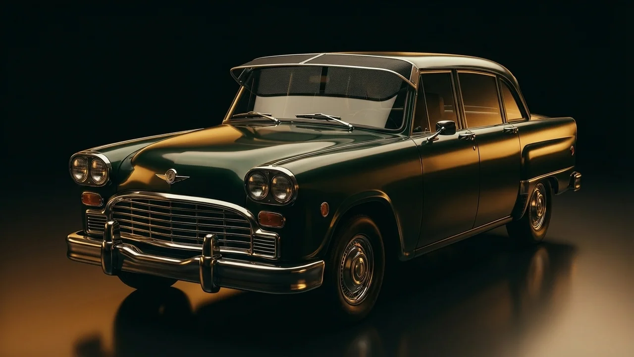 Checker Marathon Car Windscreen Sunvisor - 1