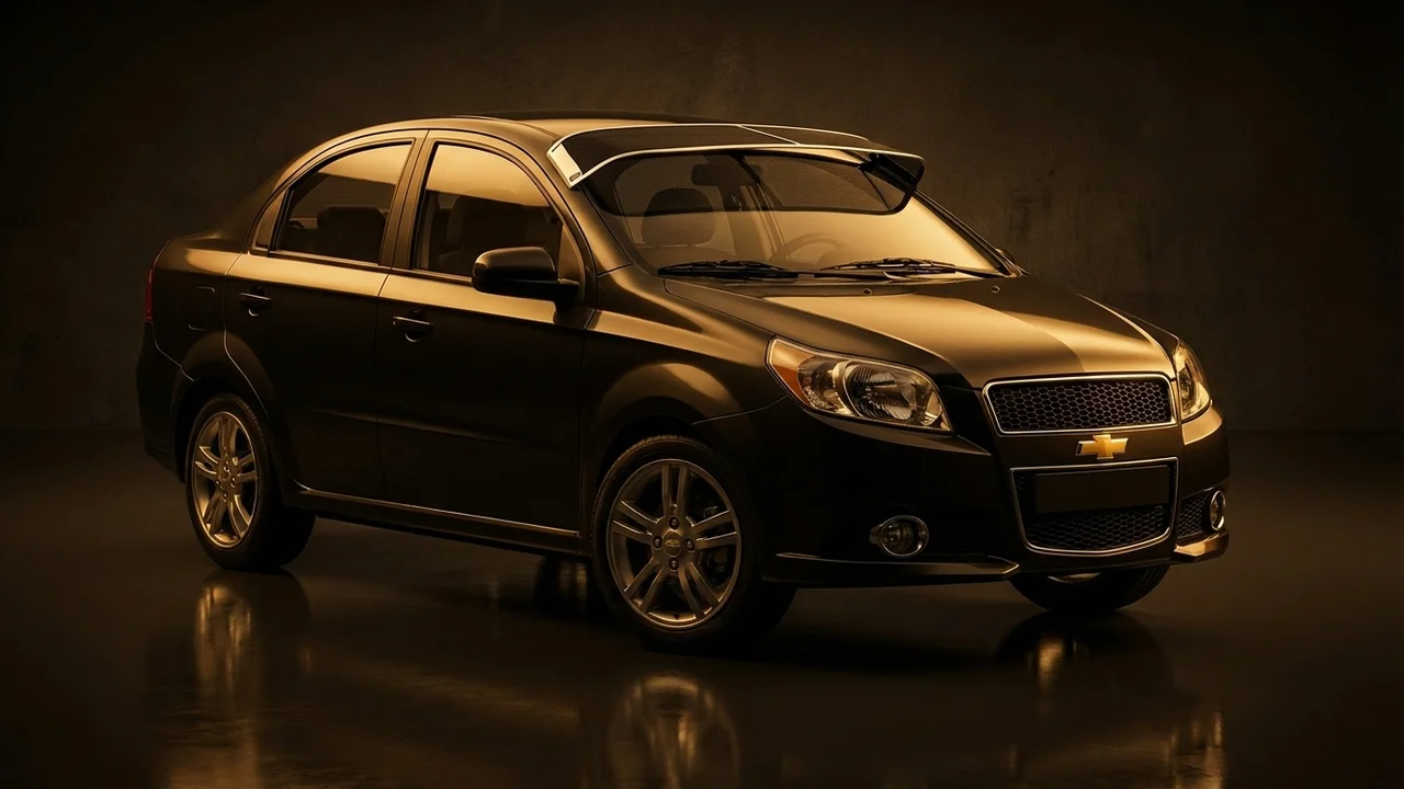 Chevrolet Aveo Car Windscreen Sunvisor - 1