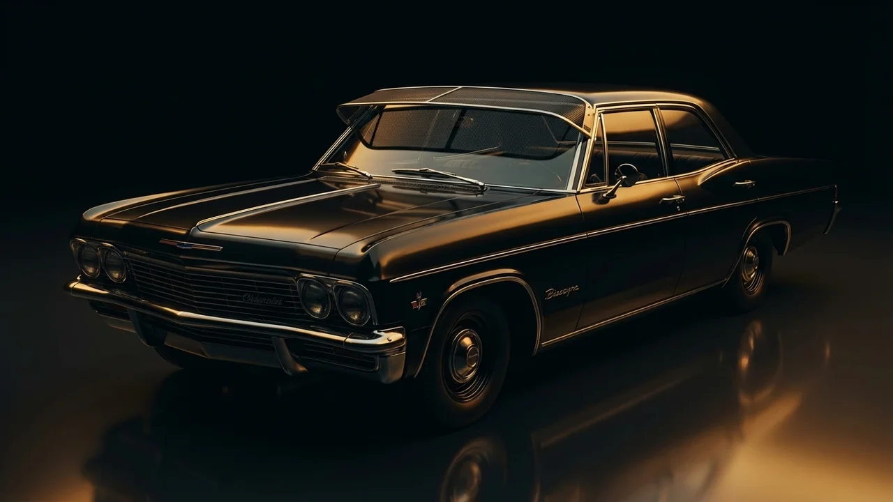 Chevrolet Biscayne Car Windscreen Sunvisor - 1