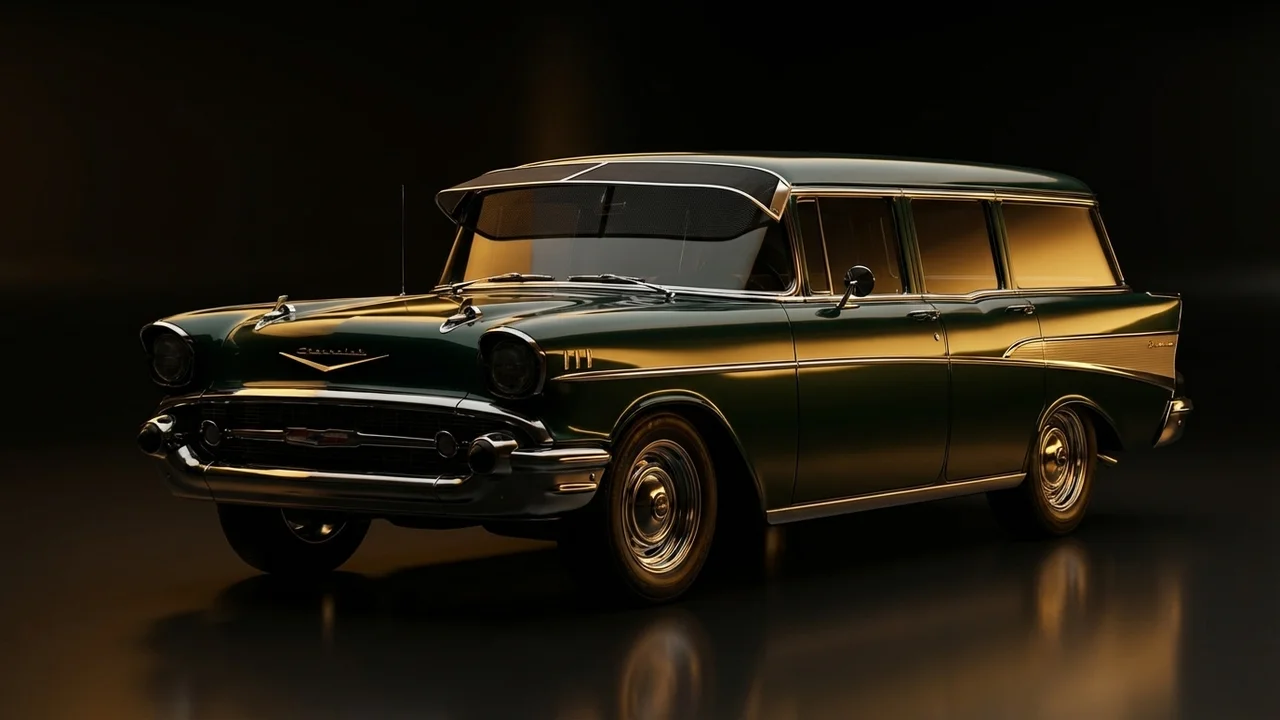 Chevrolet Brookwood Car Windscreen Sunvisor - 1