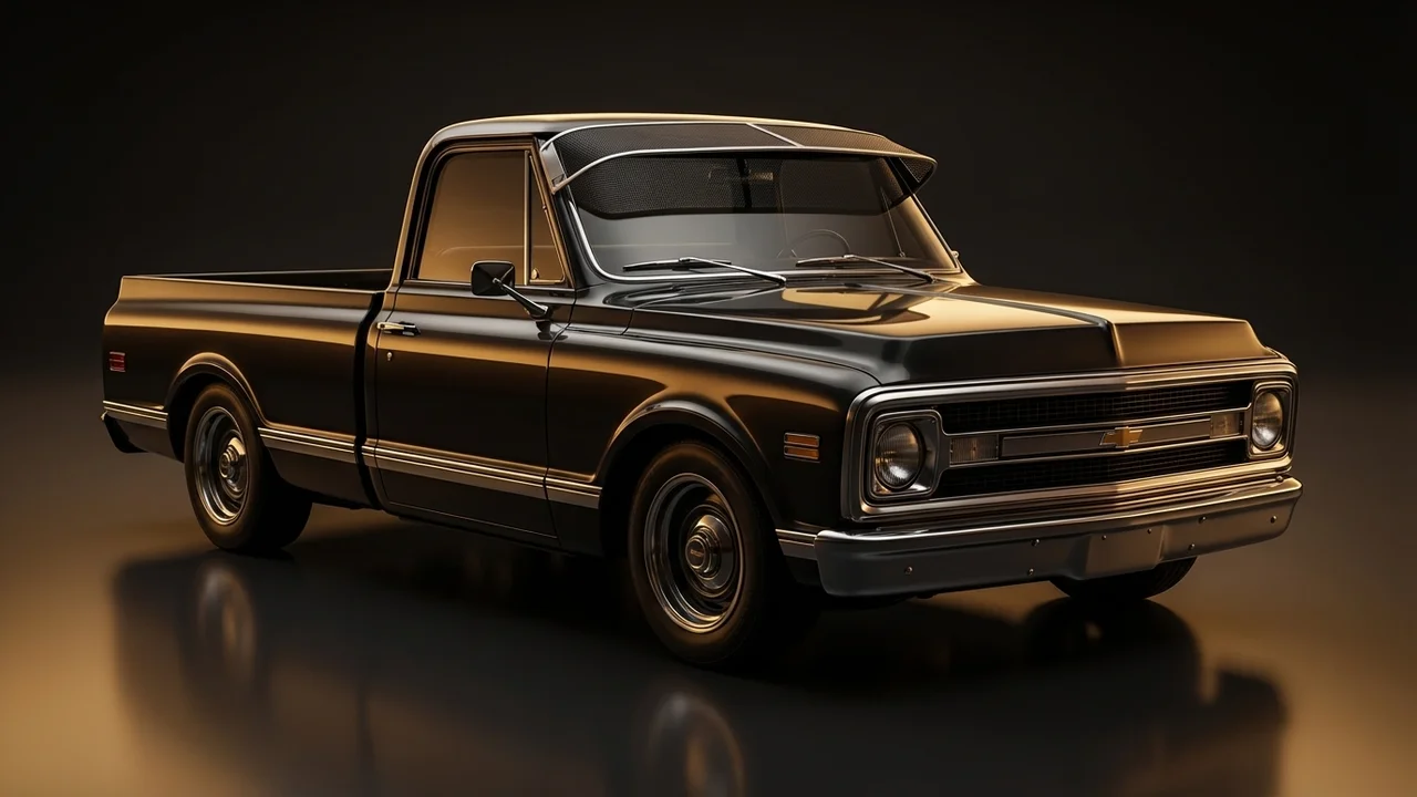 Chevrolet C10 Pickup Car Windscreen Sunvisor - 1