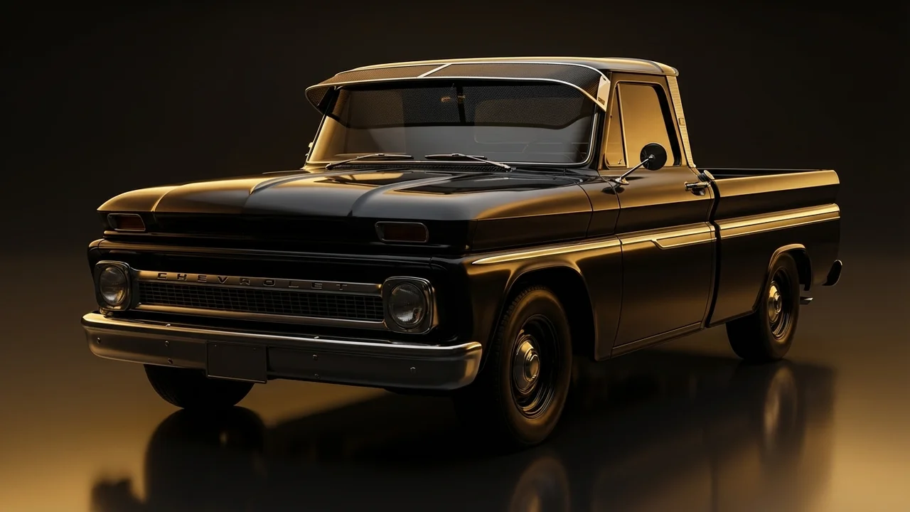 Chevrolet C10 Car Windscreen Sunvisor - 1