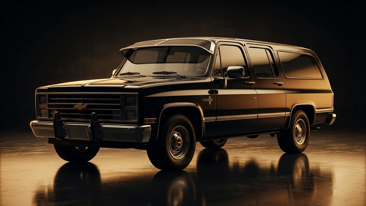 Chevrolet C20 Suburban Car Windscreen Sunvisor - 1