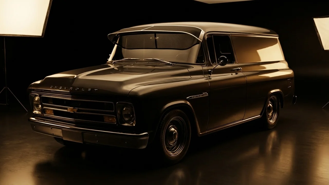 Chevrolet C30 Panel Car Windscreen Sunvisor - 1