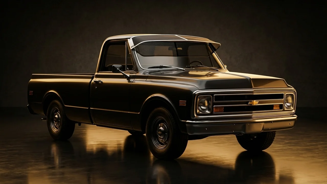 Chevrolet C80 Car Windscreen Sunvisor - 1