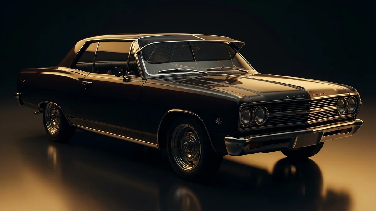 Chevrolet Classic Car Windscreen Sunvisor - 1