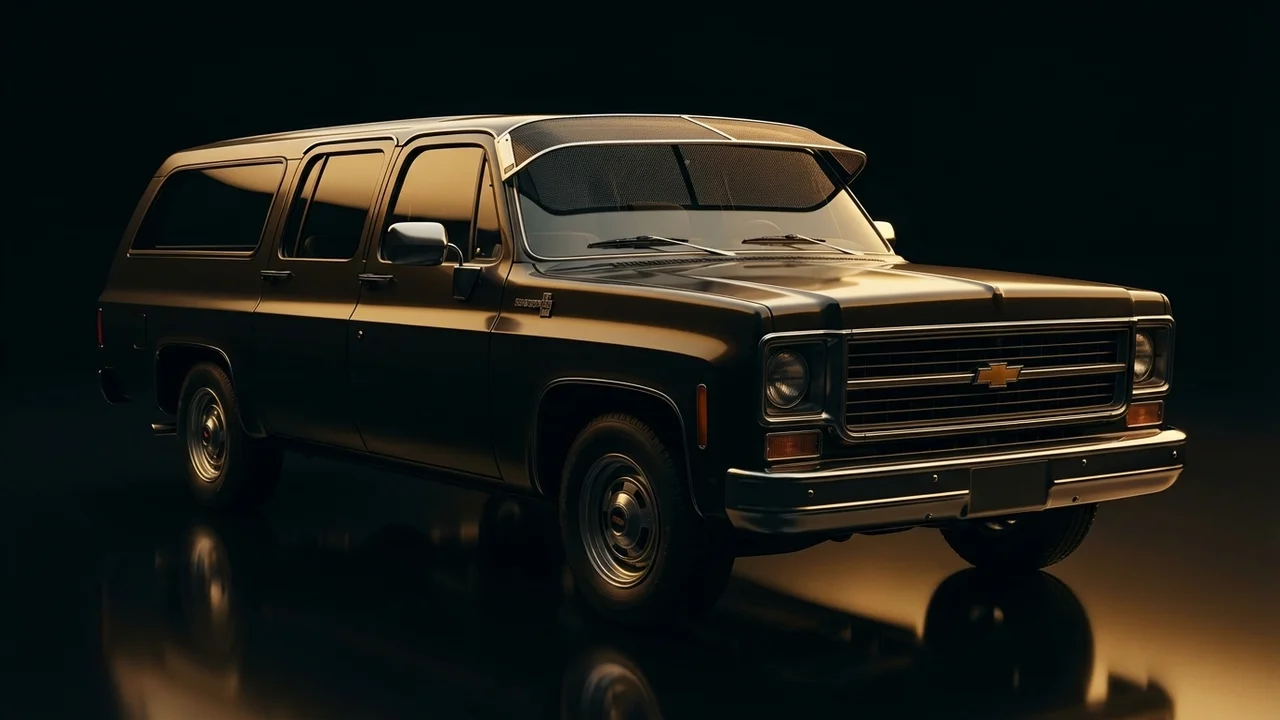 Chevrolet K10 Suburban Car Windscreen Sunvisor - 1