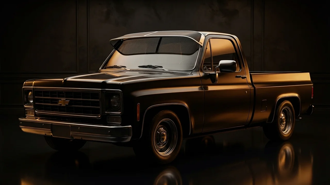 Chevrolet K20 Pickup Car Windscreen Sunvisor - 1