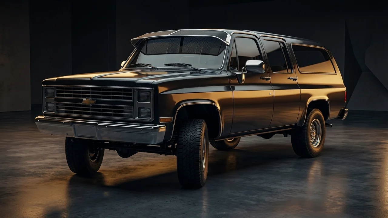 Chevrolet K20 Suburban Car Windscreen Sunvisor - 1