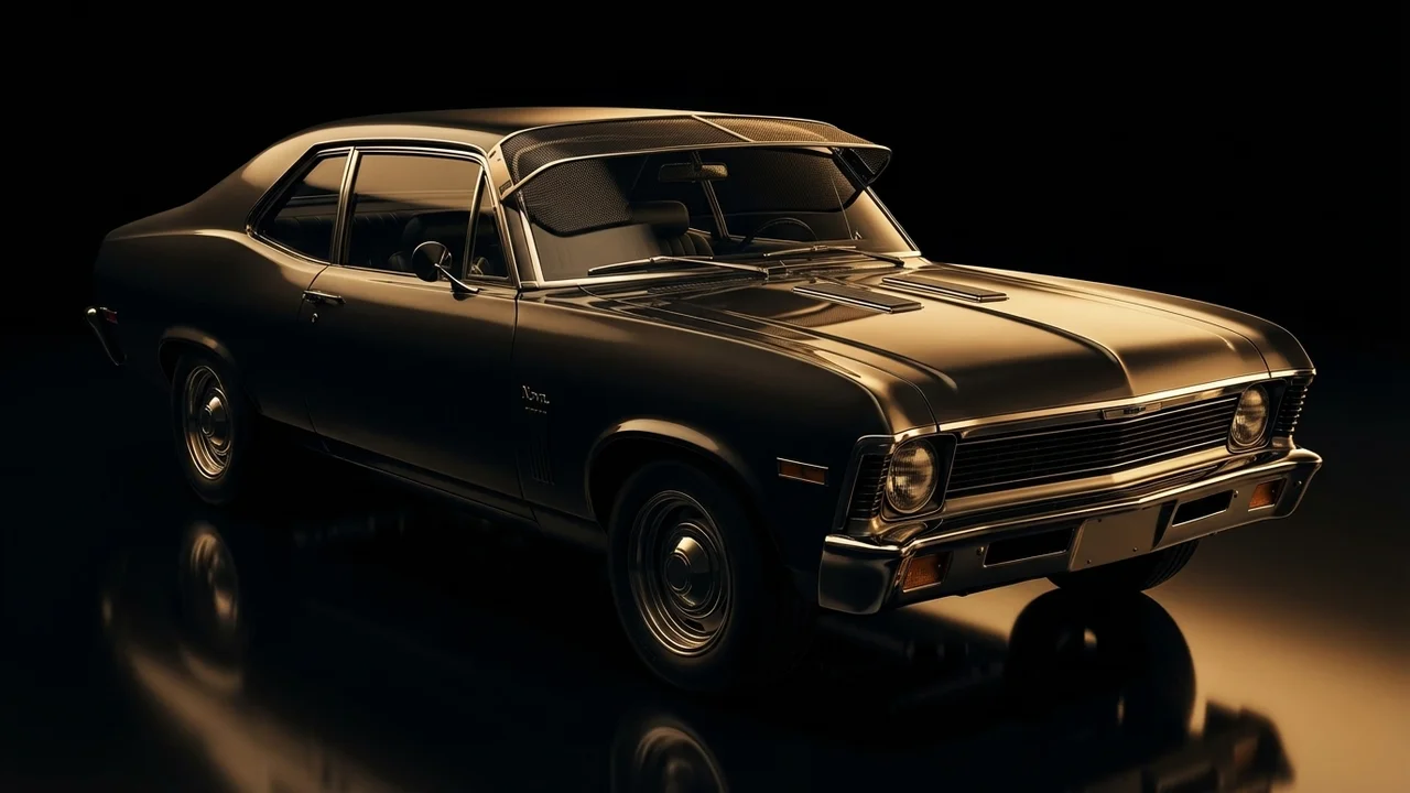 Chevrolet Nova Car Windscreen Sunvisor - 1