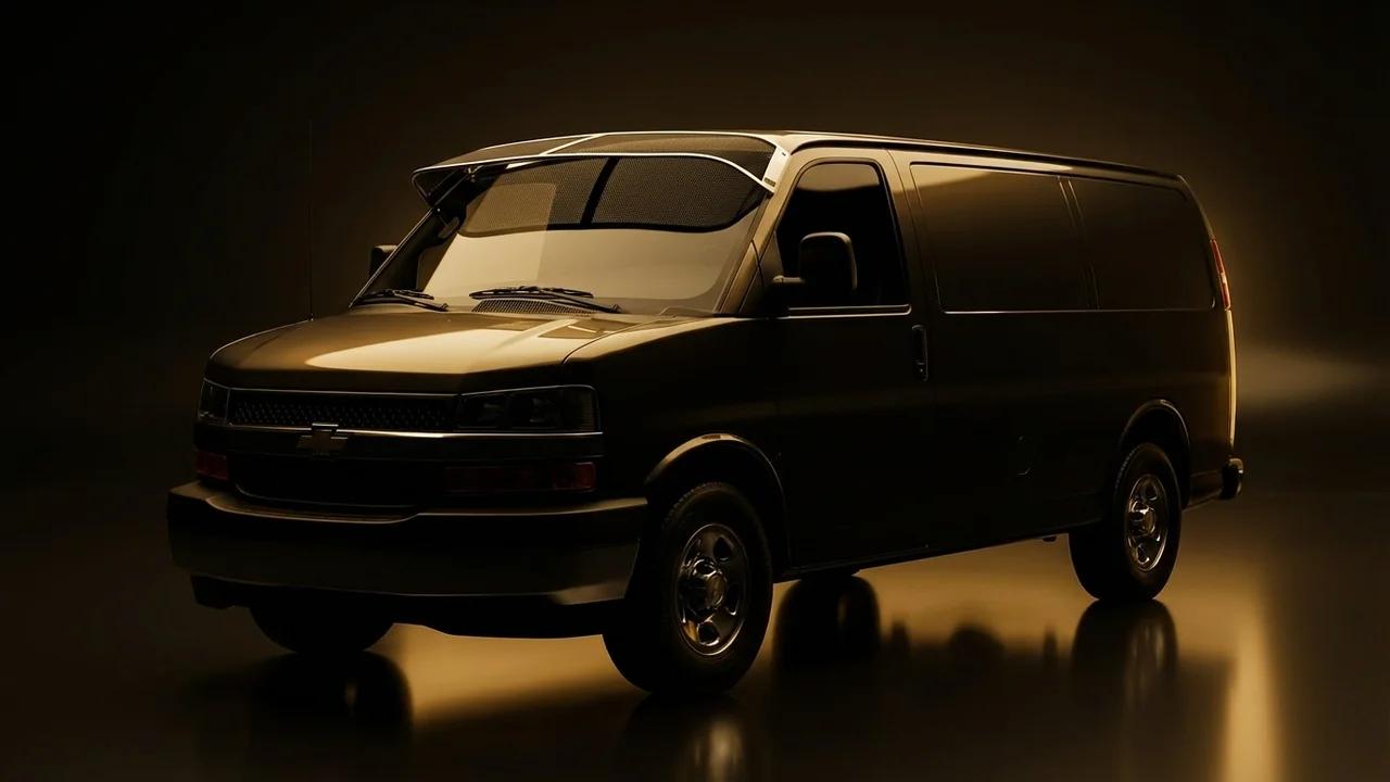 Chevrolet P10 Van Car Windscreen Sunvisor - 1