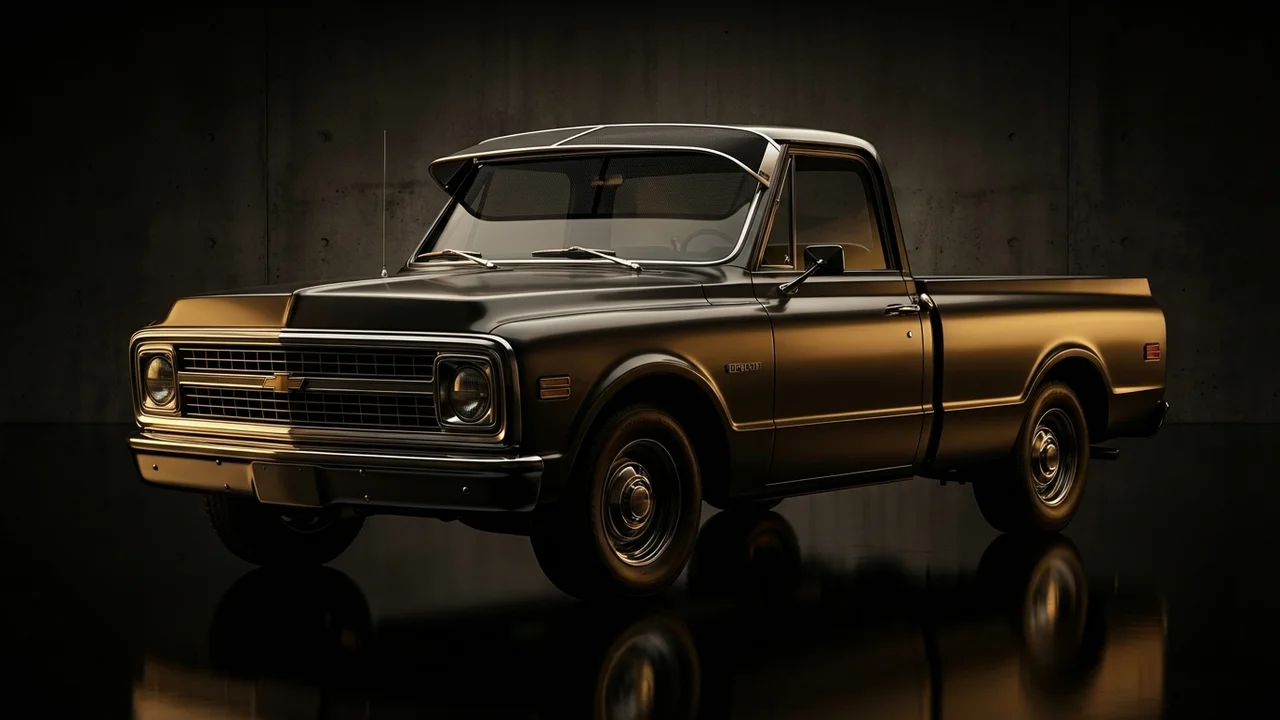 Chevrolet P60 Car Windscreen Sunvisor - 1