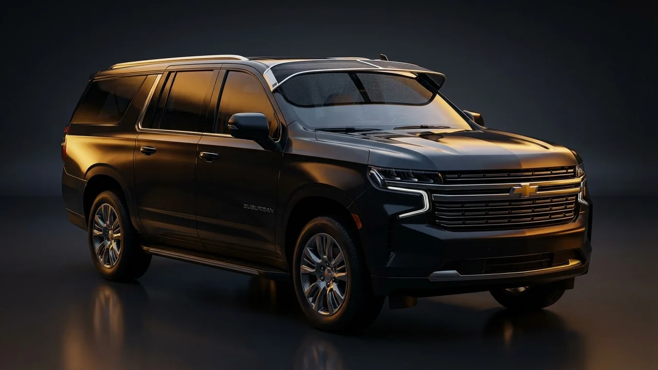 Chevrolet R10 Suburban Car Windscreen Sunvisor - 1