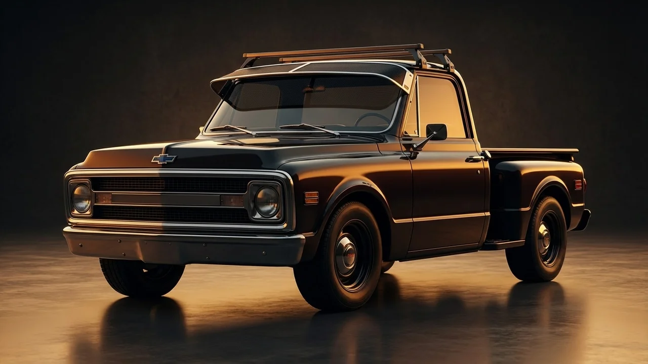 Chevrolet R20 Car Windscreen Sunvisor - 1