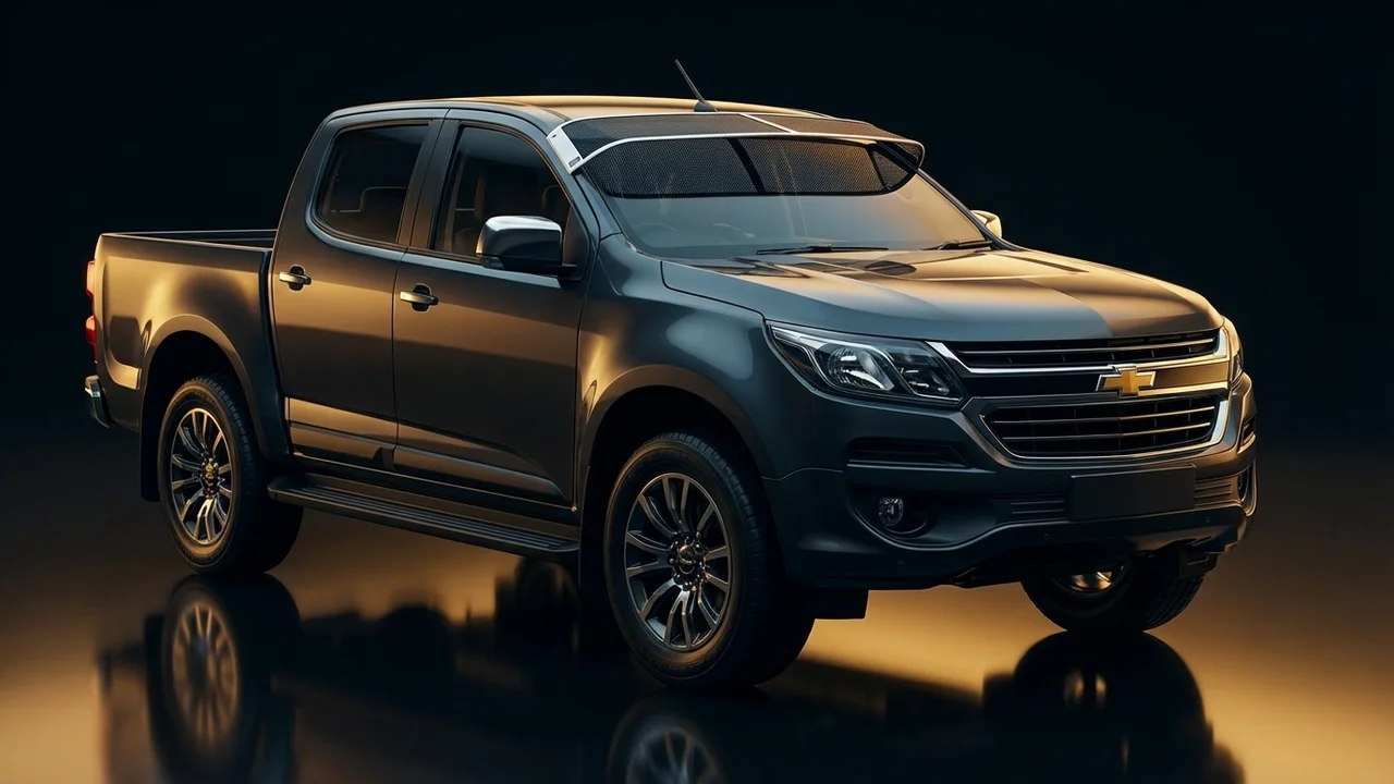 Chevrolet S10 Car Windscreen Sunvisor - 1