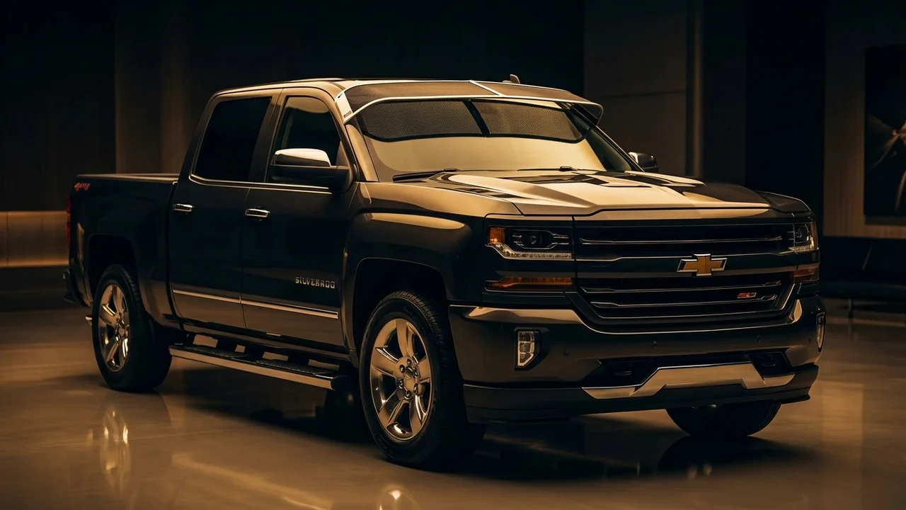 Chevrolet Silverado 1500 Classic Car Windscreen Sunvisor - 1