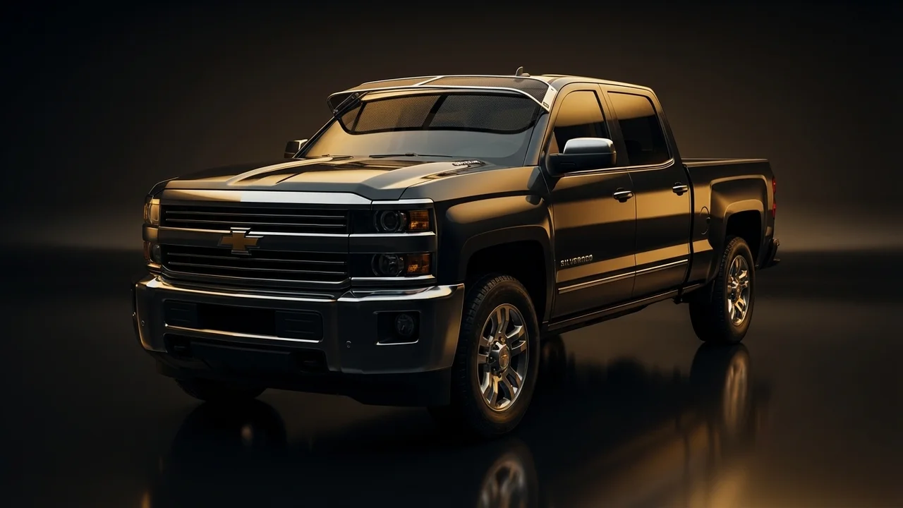 Chevrolet Silverado 1500 HD Classic Car Windscreen Sunvisor - 1