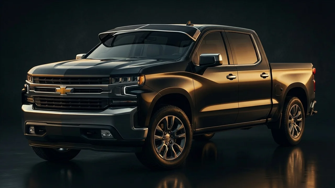 Chevrolet Silverado 1500 LD Car Windscreen Sunvisor - 1