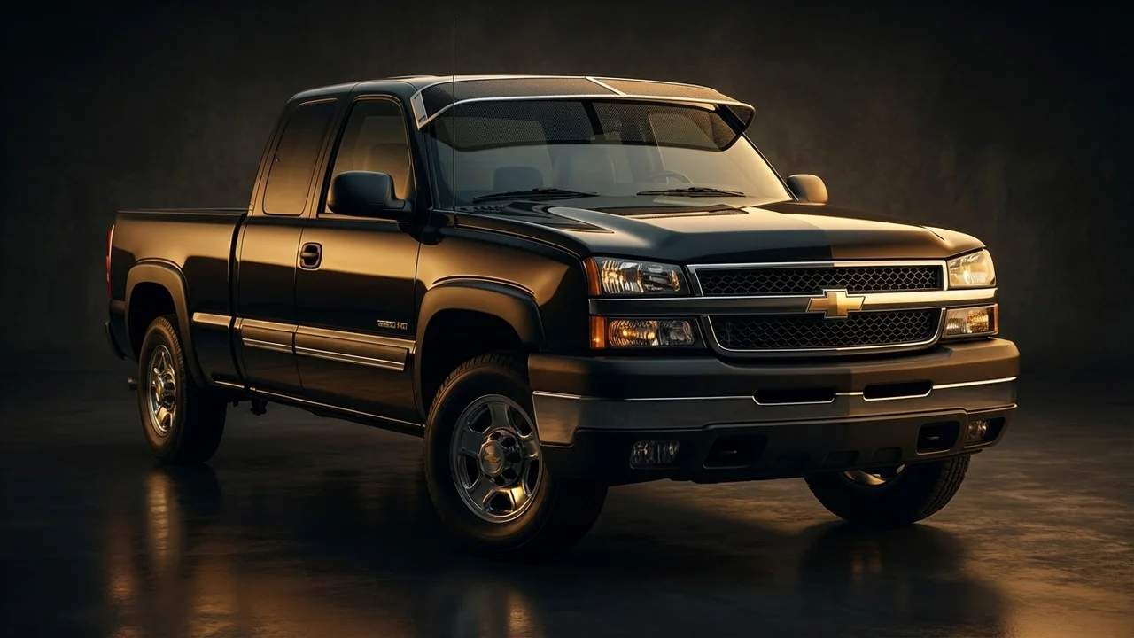 Chevrolet Silverado 2500 HD Classic Car Windscreen Sunvisor - 1