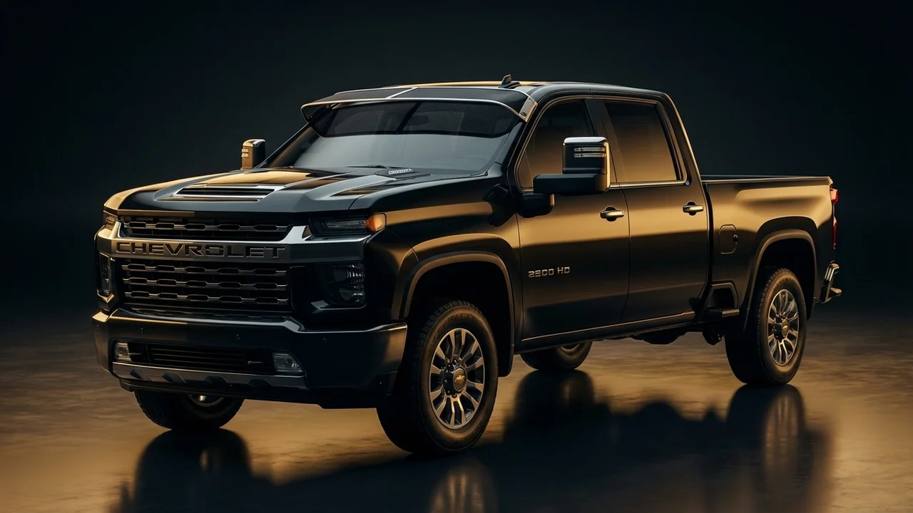 Chevrolet Silverado 2500 HD Car Windscreen Sunvisor - 1