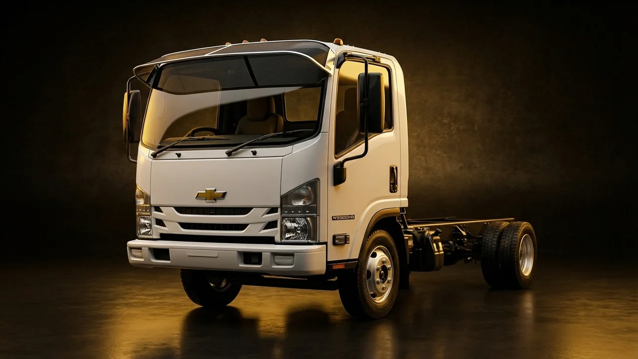 Chevrolet W5500HD Tiltmaster Car Windscreen Sunvisor - 1