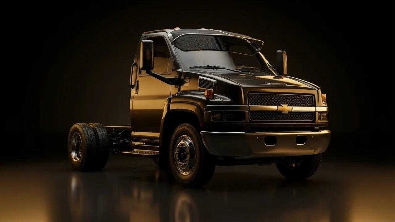 Chevrolet W7500 Tiltmaster Car Windscreen Sunvisor - 1