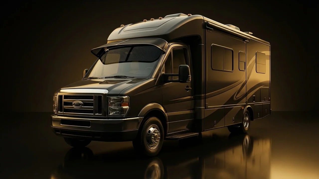 Chinook Motor Coach Cascade Car Windscreen Sunvisor - 1