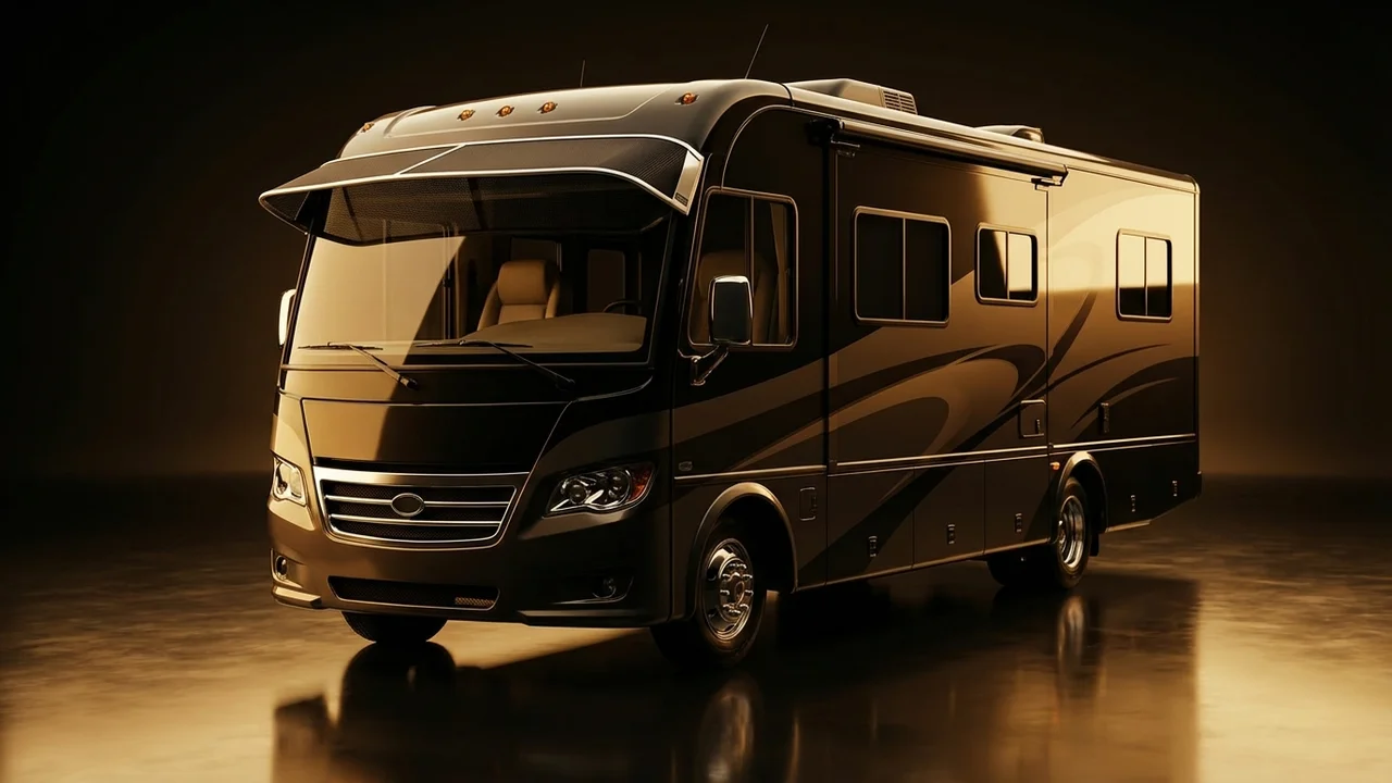 Chinook Motor Coach Glacier Car Windscreen Sunvisor - 1