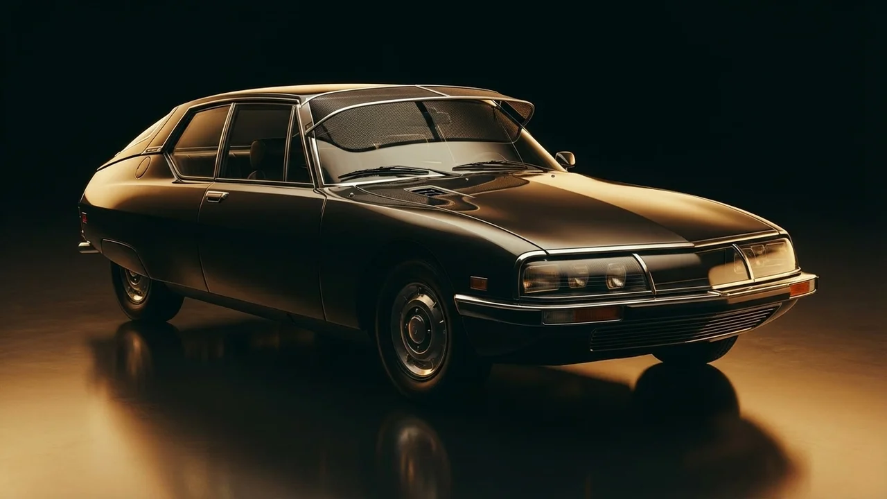 Citroen SM Car Windscreen Sunvisor - 1