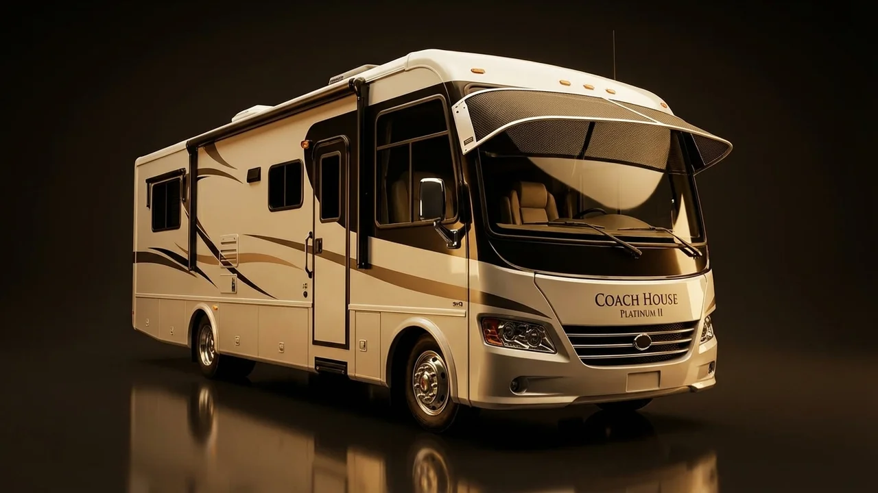 Coach House Platinum II Car Windscreen Sunvisor - 1