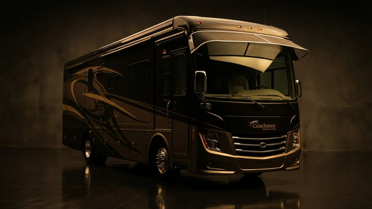 Coachmen Sportscoach RD Car Windscreen Sunvisor - 1