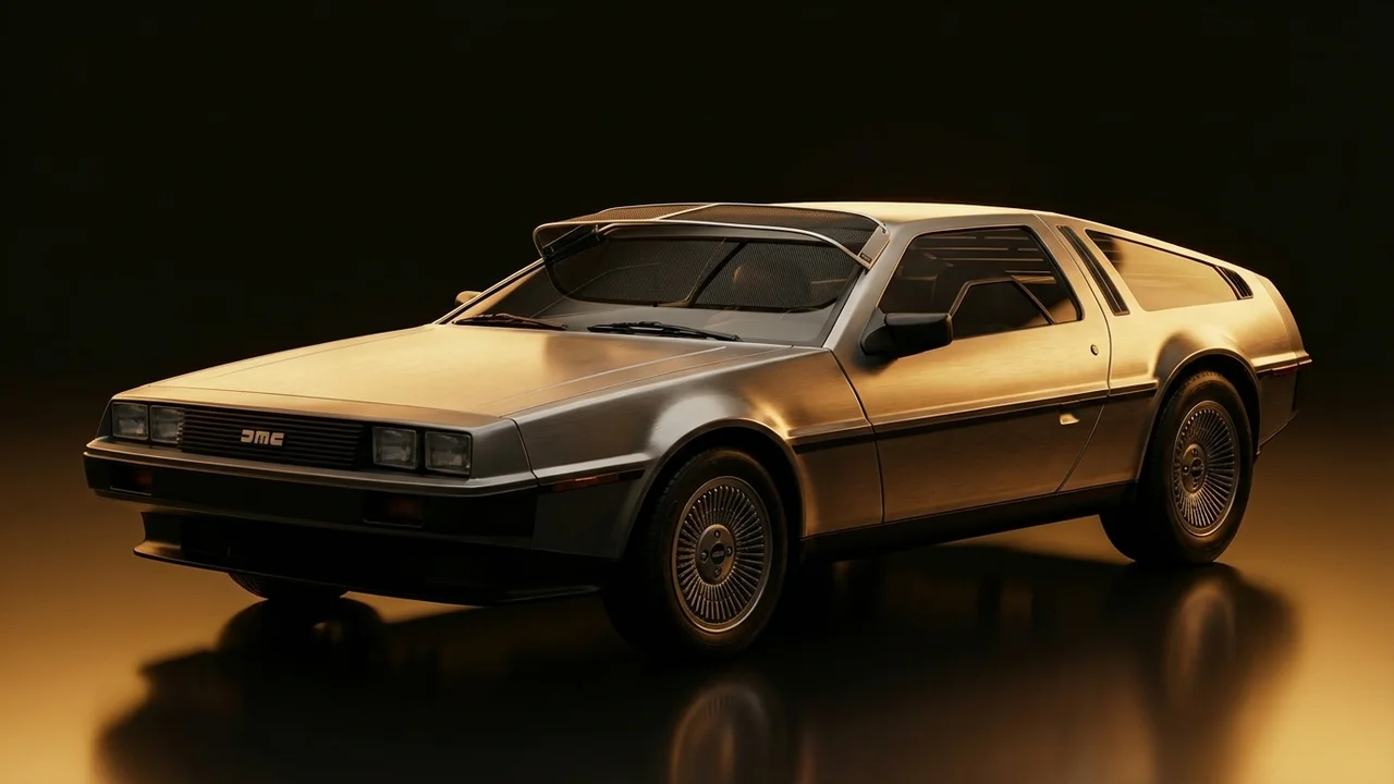 DeLorean DMC 12 Car Windscreen Sunvisor - 12