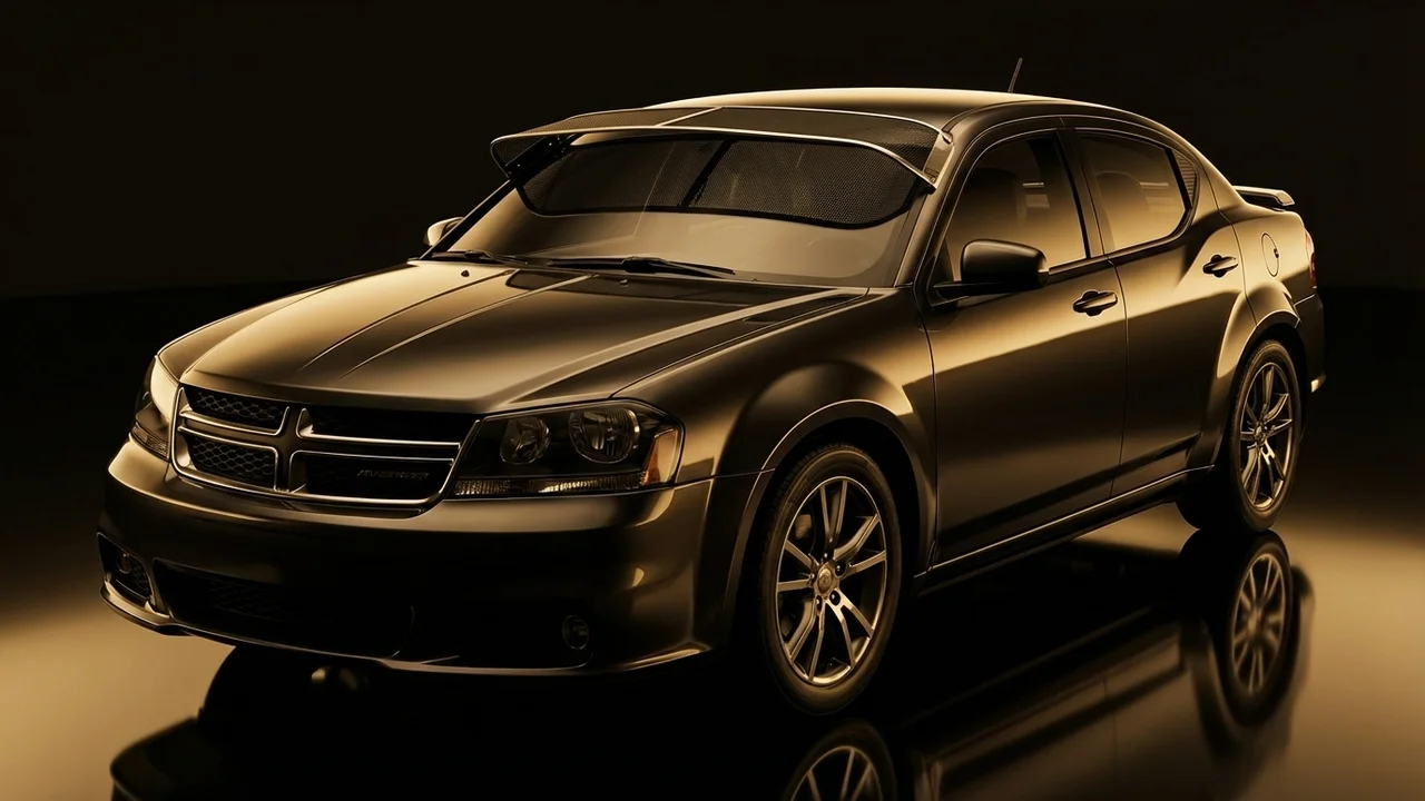 Dodge Avenger Car Windscreen Sunvisor - 1