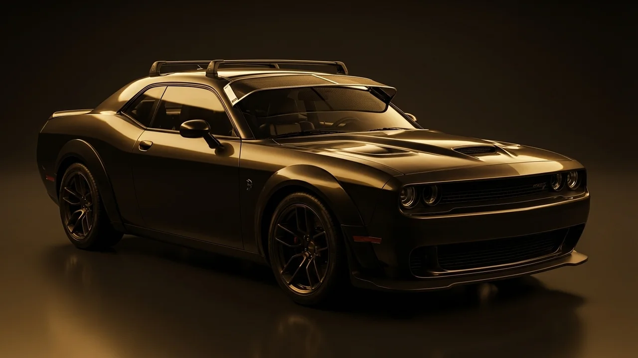 Dodge Challenger Car Windscreen Sunvisor - 1