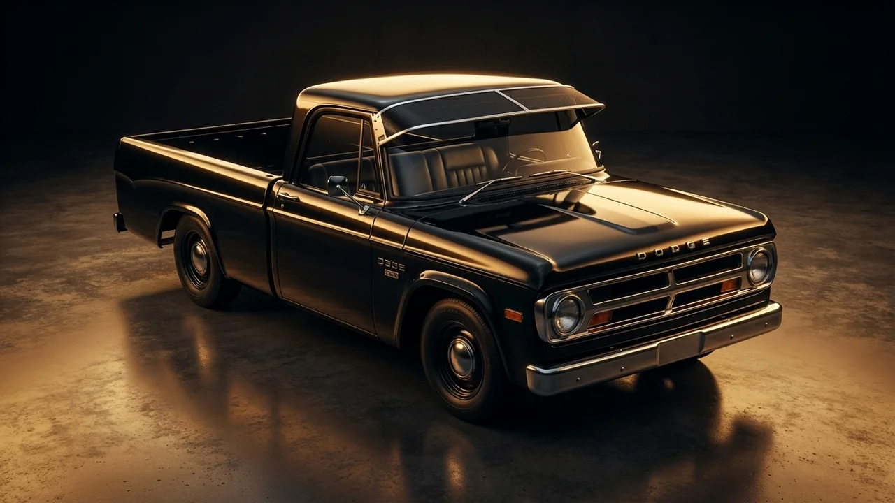 Dodge D300 Car Windscreen Sunvisor - 1