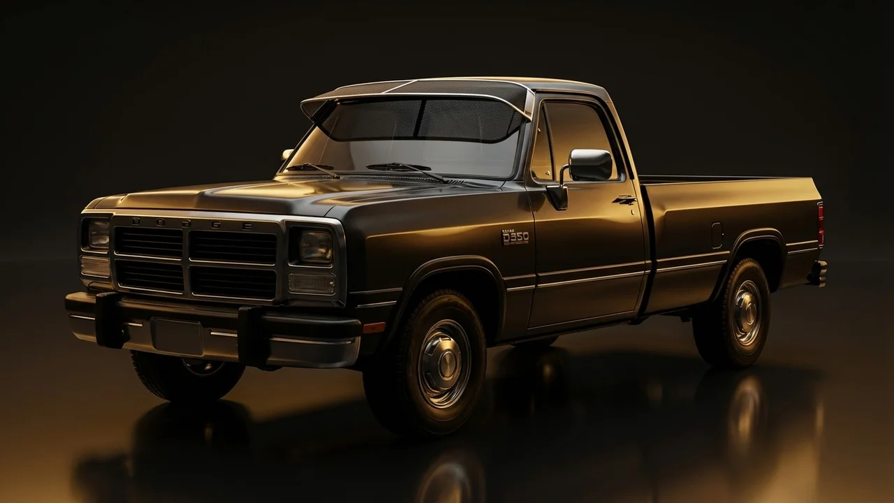 Dodge D350 Car Windscreen Sunvisor - 1