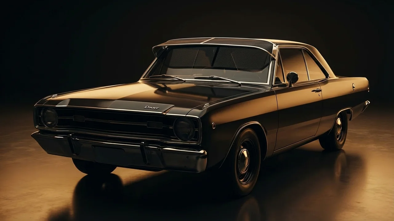 Dodge Dart Car Windscreen Sunvisor - 1