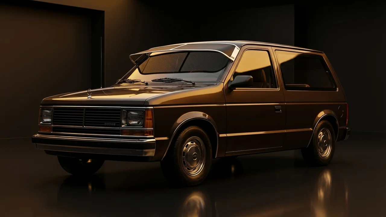 Dodge Mini Ram Car Windscreen Sunvisor - 1