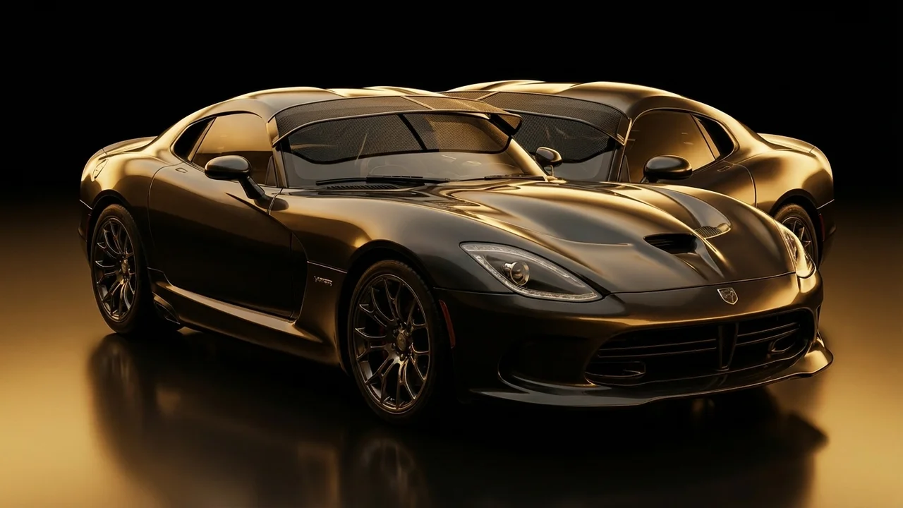 Dodge Viper Car Windscreen Sunvisor - 1