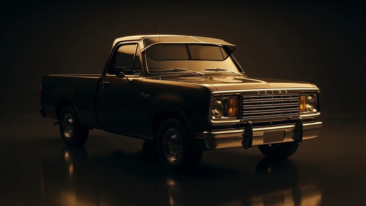 Dodge W100 Pickup Car Windscreen Sunvisor - 1