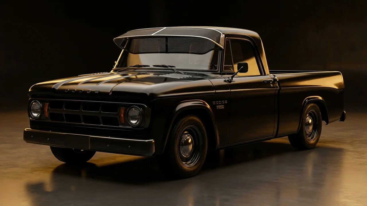 Dodge W200 Pickup Car Windscreen Sunvisor - 1