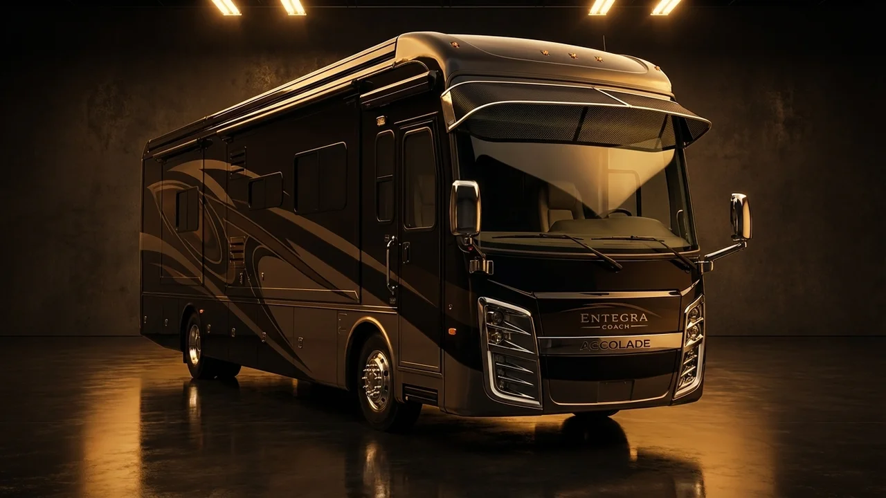 Entegra Coach Accolade XL Car Windscreen Sunvisor - 1