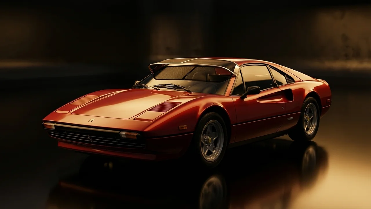 Ferrari 308 GTBi Car Windscreen Sunvisor - 1